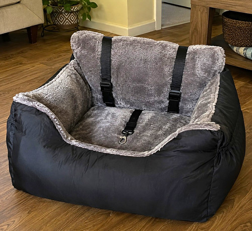 Small dog car seat - seat, booster