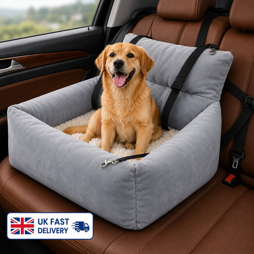 Dog car booster seat soft - dog,