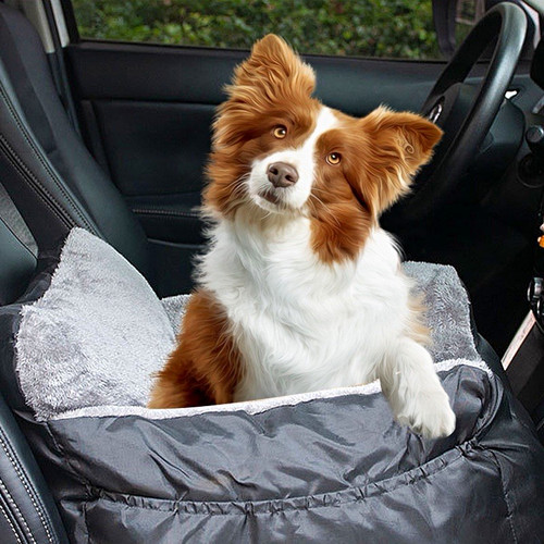 Dog car seat booster safety - car, booster,