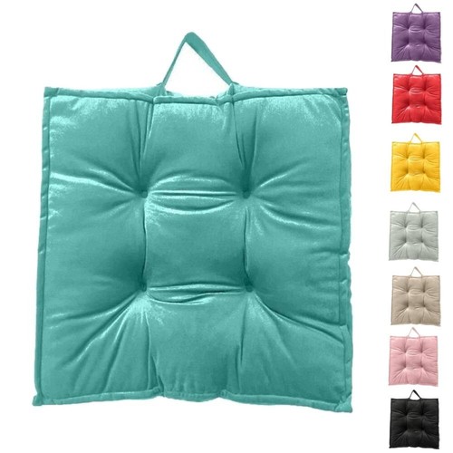 Velvet booster cushion seat - cushion,